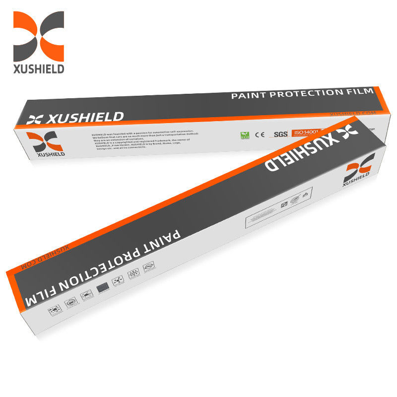 8.5mil High glossy hydrophobicity high quality Anti Goresan Perbaikan Panas TPU Jelas Cat Mobil Pelindung Film