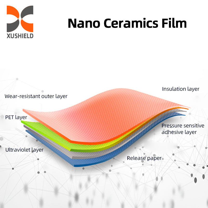 1.52*30m UV PROOf Keamanan Pabrik Mobil Keamanan 2lap Carbon Roll Automotive Glass Window Film Tint Solar