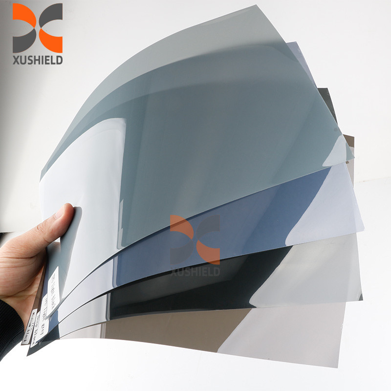 Smoky Black PPF 7.5mil Self-Healing TPU Headlight Tint Film Anti Goresan Kecil Lindungi TPU Lampu Mobil Tint Film