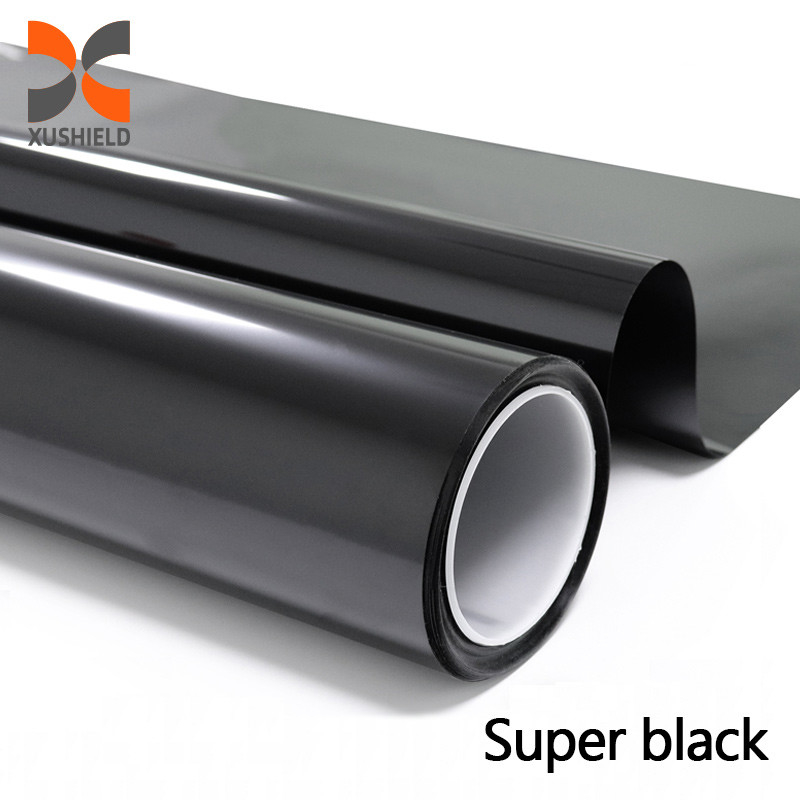 Film Kaca Bangunan Self Adhesive Residential Window Tinting Building Window Insulation Solar Film One Way Hitam Tint