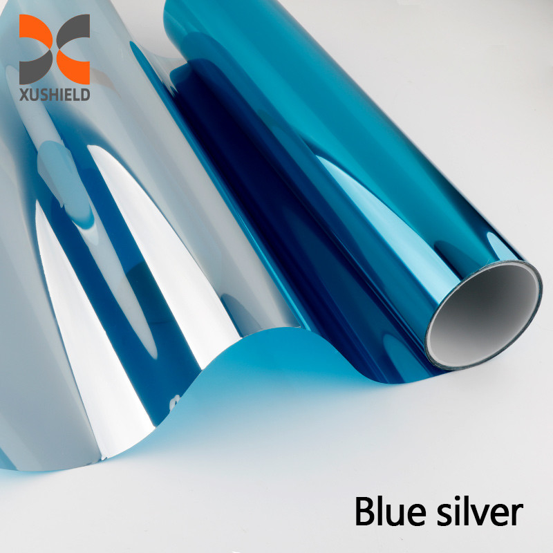 Film Kaca Bangunan Self Adhesive Residential Window Tinting Building Window Insulation Solar Film One Way Hitam Tint