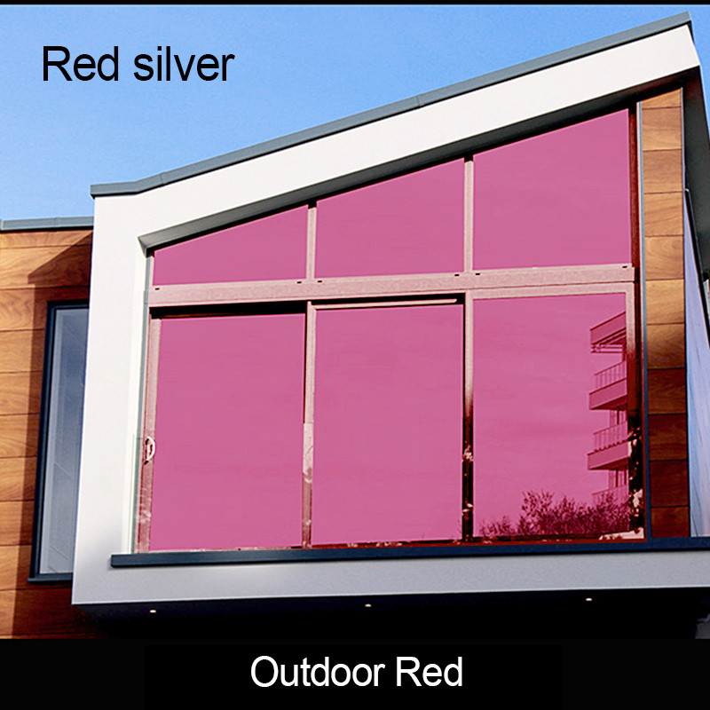 Film Kaca Bangunan Self Adhesive Residential Window Tinting Building Window Insulation Solar Film One Way Hitam Tint