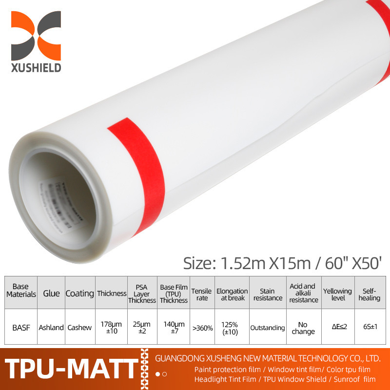 10 Tahun Garansi Ppf 6.5mil 7.5mil Clear PPF Car Paint Protection Film Self Healing Car TPU TPH PPF Film