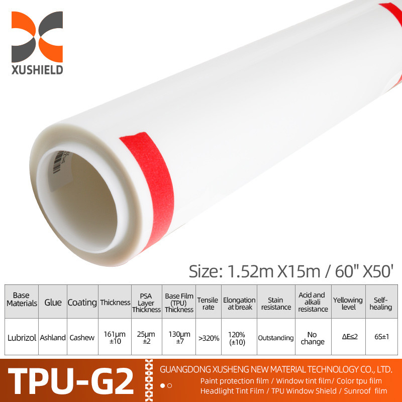 10 Tahun Garansi Ppf 6.5mil 7.5mil Clear PPF Car Paint Protection Film Self Healing Car TPU TPH PPF Film