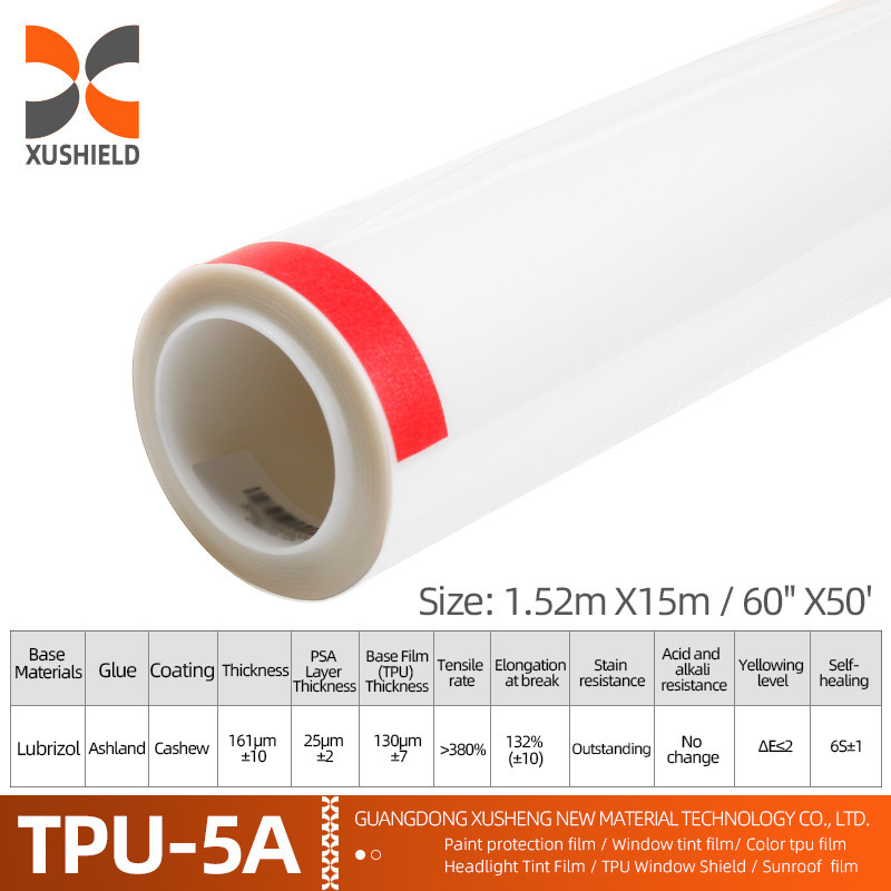 XUSHIELD PRODUSI GROSISE CLEAR CAR MOBU Film Penjaga Mandiri Anti-SCRATCH TPU PEB PROFOMPEN PEOD
