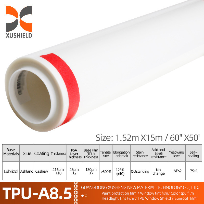 XUSHIELD PRODUSI GROSISE CLEAR CAR MOBU Film Penjaga Mandiri Anti-SCRATCH TPU PEB PROFOMPEN PEOD