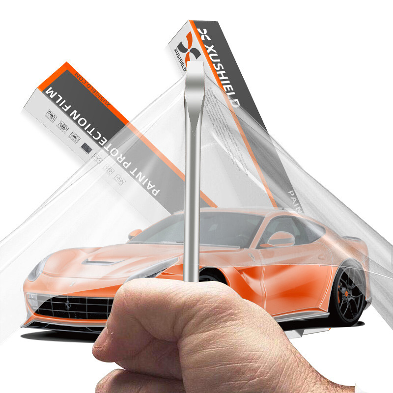 Xushield Ppf film 7.5Mil 6.5 Mil Anti Scratch Heat Repair Clear nano keramik pelindung cat film TPU ppf untuk mobil