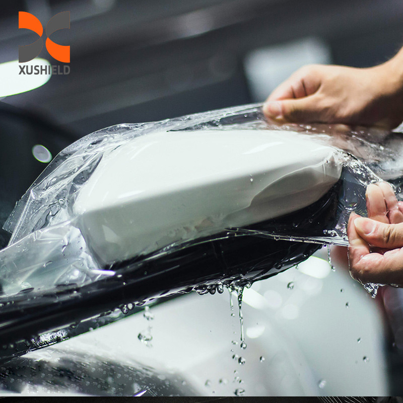 Xushield Ppf film 7.5Mil 6.5 Mil Anti Scratch Heat Repair Clear nano keramik pelindung cat film TPU ppf untuk mobil