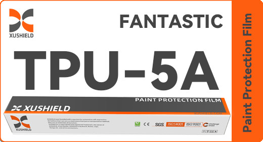 XUSHIELD 10 Tahun Jaminan ppf film 7.5Mil 8.5Mil Anti Goresan Panas Perbaikan Clear nano keramik cat pelindung film TPU