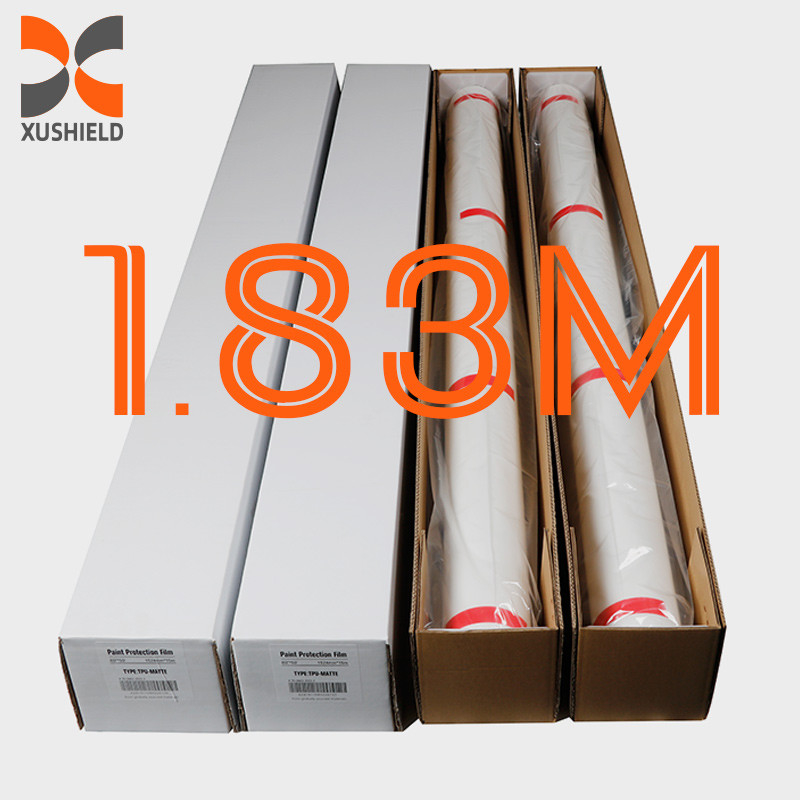 Ukuran 1.83*15m 71in*50ft Hydrophobicity Self Healing Roll Anti Scratch Wrap PPF TPU Car Protection Film