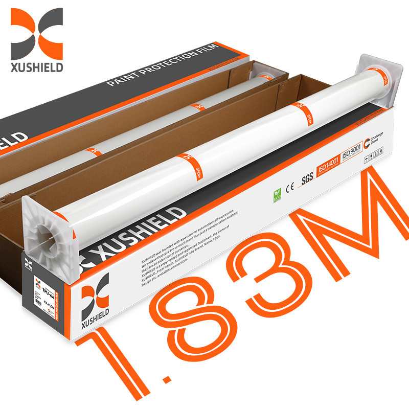Ukuran 1.83*15m 71in*50ft Hydrophobicity Self Healing Roll Anti Scratch Wrap PPF TPU Car Protection Film