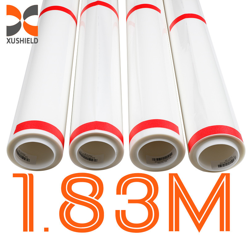 Ukuran 1.83*15m 71in*50ft Self Healing Transparent Stek PPF Film Cat Mobil Perlindungan Film TPU Perlindungan Mobil