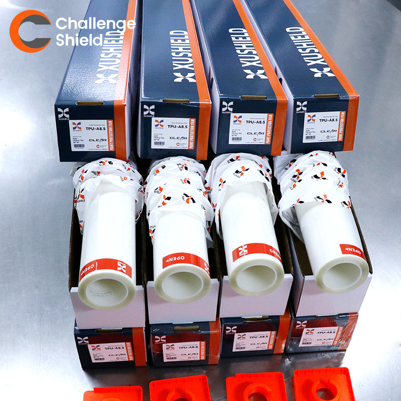 Benar 15 Tahun Garansi TPU Glossy Self-Healing 7.5mil Anti Scratch Roll Hydrophobic Cat Mobil Pelindung Film