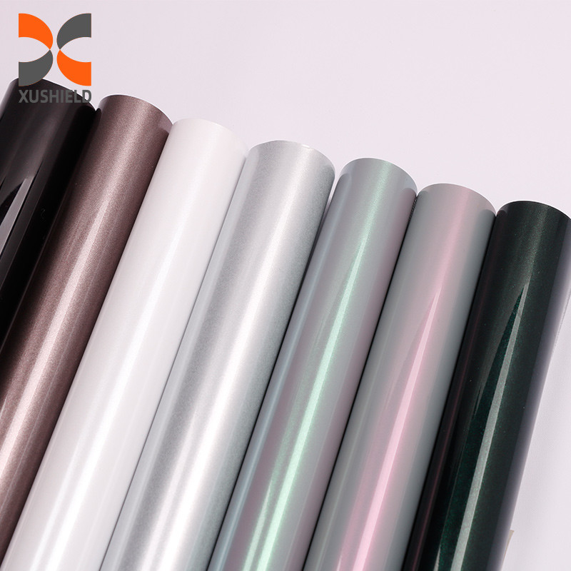 TPU Grey pink instant healing premium full roll transparan TPU body car wrap ppf automotive paint protective films