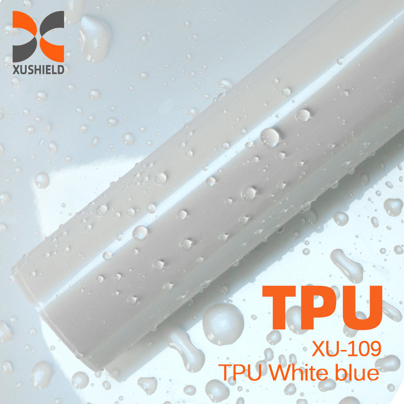 TPU Putih Biru Anti Goresan Jelas ppf Otomatis memperbaiki roll tubuh Mobil Wrap Transparent Body Film pemasok 15m ppf Tpu Cat Pelindung Film