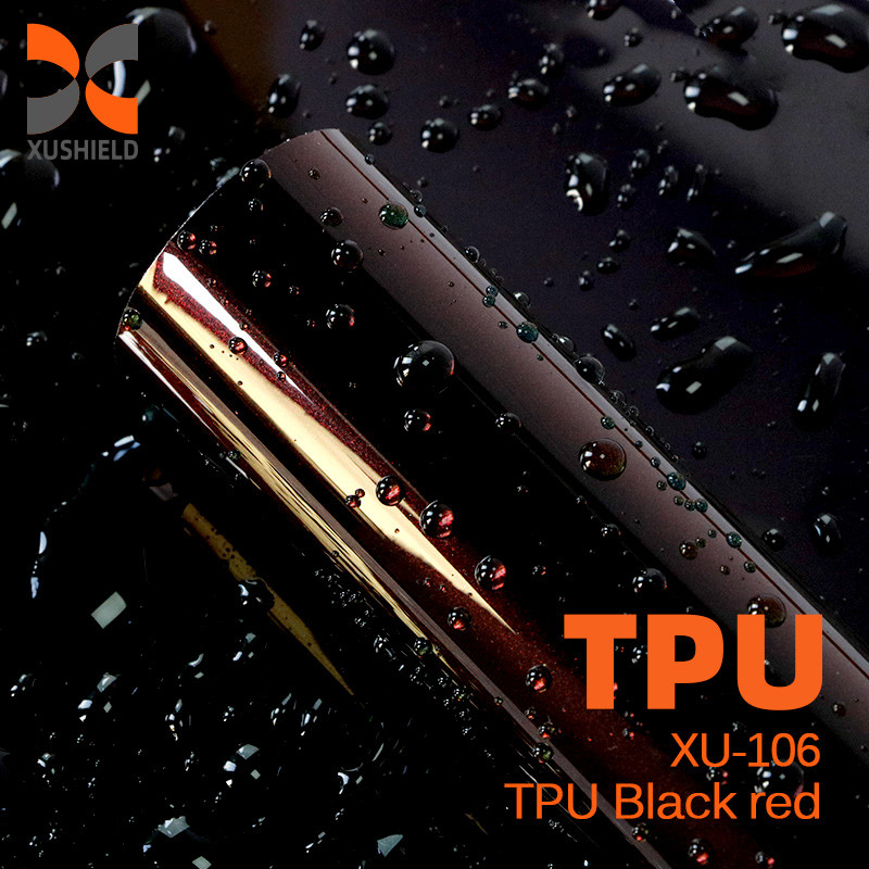 TPU Film ppf perak cair 7.5Mil 6.5 Mil Anti Goresan Panas Perbaikan Film pelindung cat keramik nano bening TPH TPU ppf untuk mobil