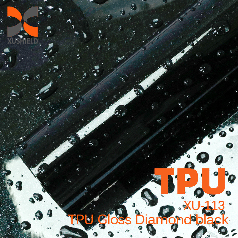 TPU Gloss Berlian hitam 5 Tahun Garansi 6Mil Kualitas Tinggi Gloss Mat PPF TPU Self Healing Cat Mobil Pelindung Film