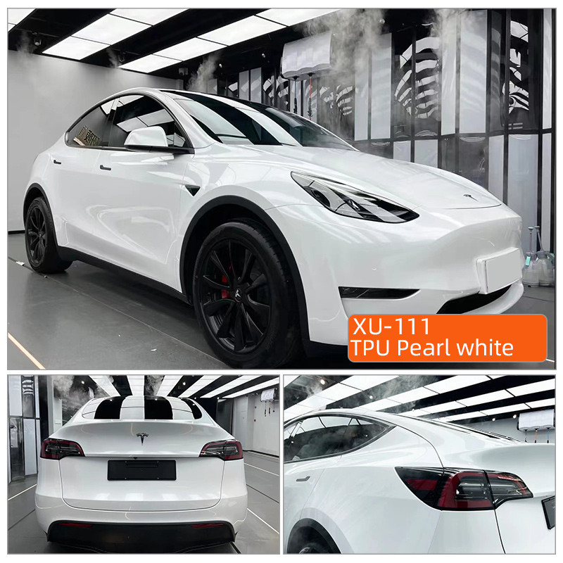 TPU Mutiara putih Kualitas tinggi TPU PPF Film Anti Goresan diri PPF TPH Gloss Jelas Body Mobil PPF Cat Pelindung Film untuk cat mobil