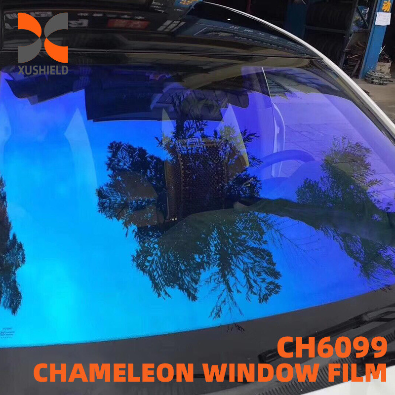 Ungu Cahaya Menyinari Warna Sisi Blok Belakang Warna Ppf Paling Populer Chameleon Warna Mengubah Jendela Film Untuk Pencelupan Jendela Mobil