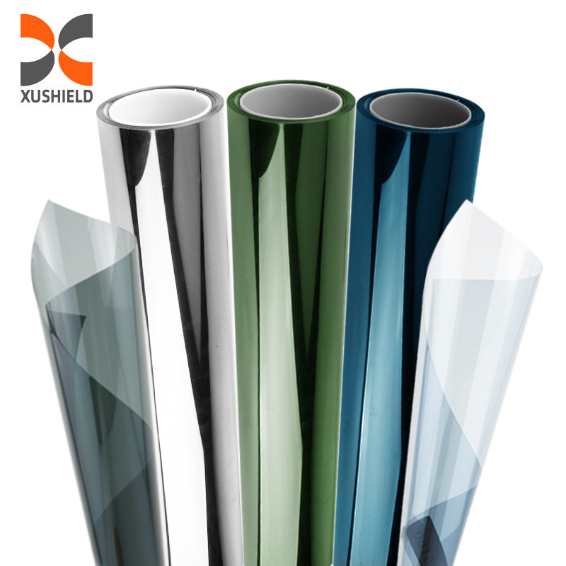 Mobil Film Surya Nano Keramik UV Curing Window Kaca Tint Film Roll Grosir 1ply