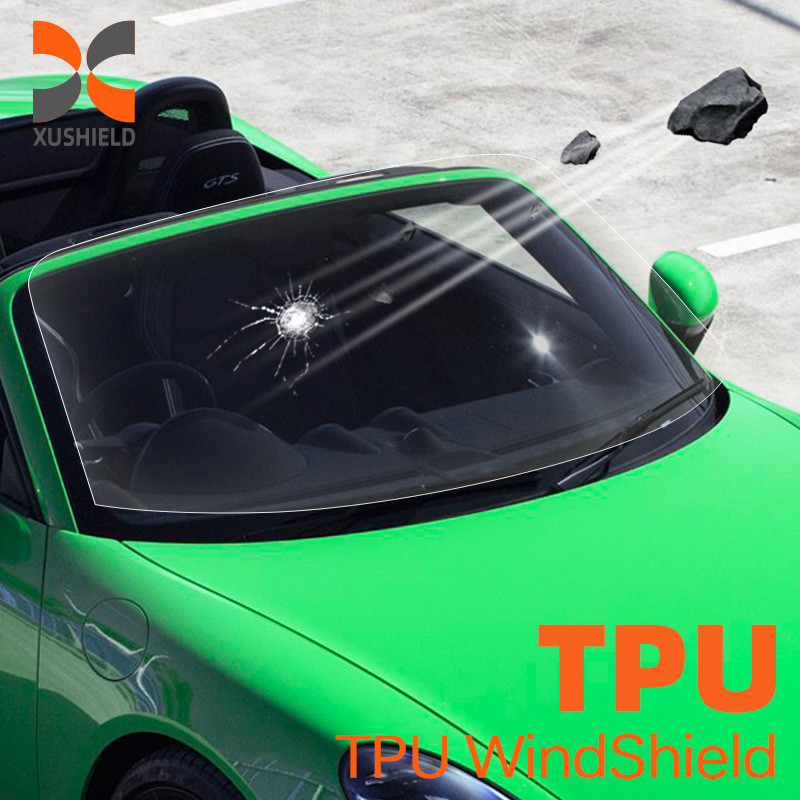 Keadaan Cairan Pelindung Tpu Sunroof PPF Aman Mengemudi Anti-Goresan Untuk Mobil Kaca TPU Kaca Depan Pelindung Film