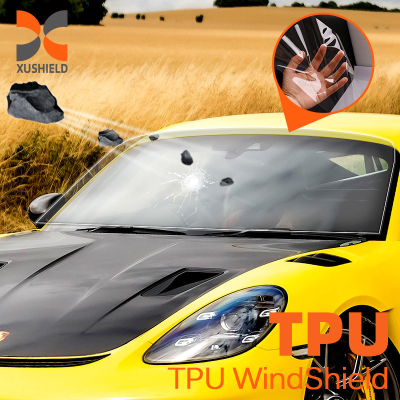 1.52*15m Waterproof Explosion Proof Windshield Rainproof Glass Film TPU Window Rainproof Film Perlindungan Film