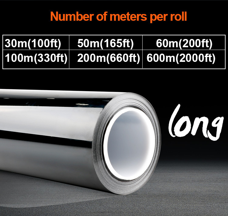 1.52*30m UV PROOf Mobil Keamanan 1lap Carbon Roll Automotive Kaca Jendela Film Tint Solar