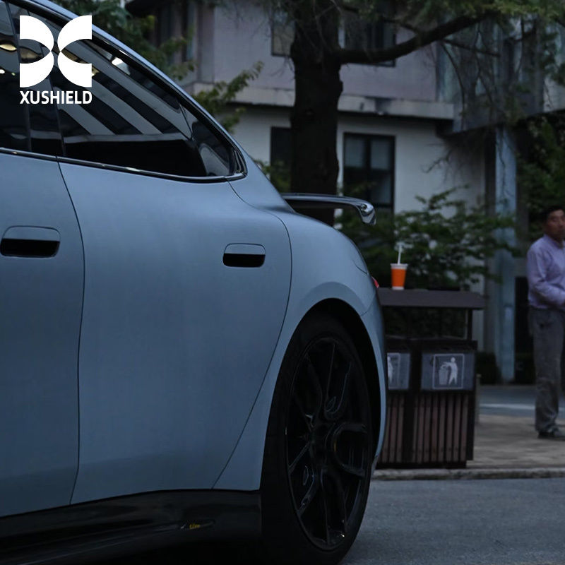 TPU Putih berubah menjadi hitam Harga Pabrik Film PPF Penjualan Panas Film pelindung Cat Seluruh Kendaraan Stiker Pelindung