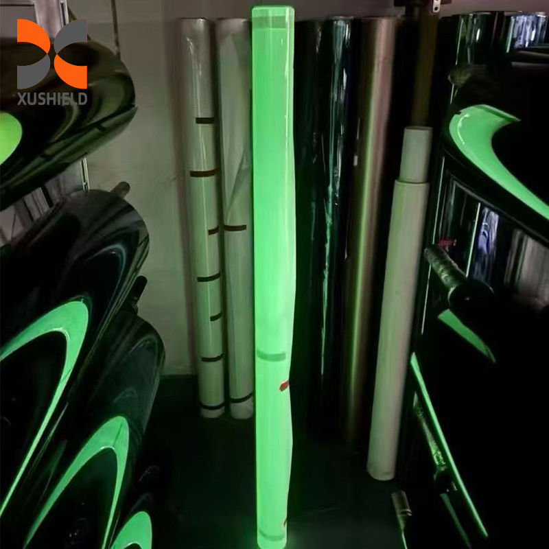 TPU PPF fluoresensi Warna Cat Mobil Pelindung Film Otomatis Diperbaiki TPU Self-Healing Gloss PPF TPU fotokromisme luminesensi