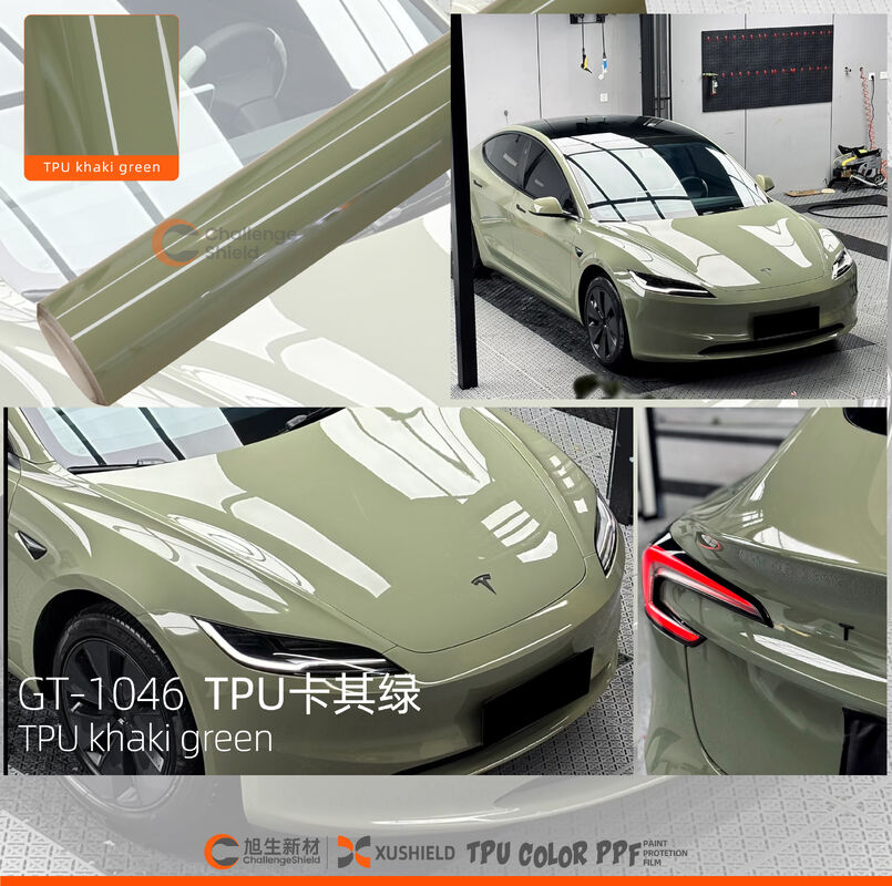 300+ Warna Film TPU PPF dengan Self Healing dan Tahan UV untuk Perlindungan Cat Mobil dan Wrapping