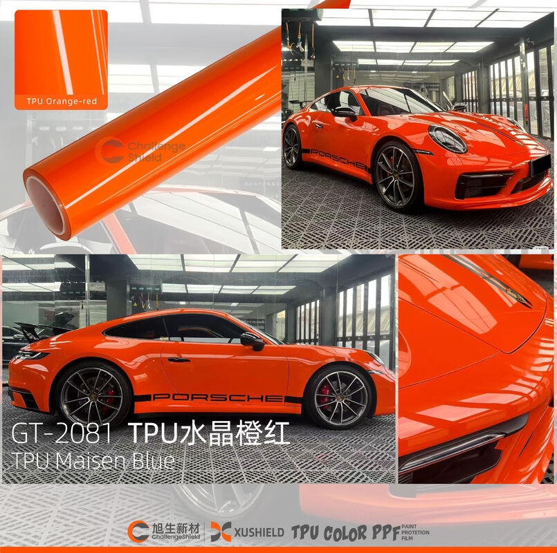 Self-Healing UV Proof Color Changing TPU PPF Film untuk Perlindungan Cat Karoseri Mobil