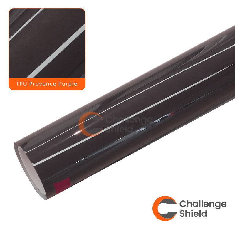 Warna TPU Produsen Kualitas Terbaik Harga Film Warna Film Mobil Film Pasir Proof Film Warp Mobil Ppf Provence Warna Ungu