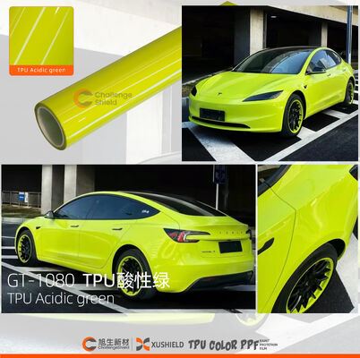 Self-Healing UV Proof Color Changing TPU PPF Film untuk Perlindungan Cat Mobil
