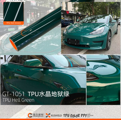 Self-Healing UV Proof Color Changing TPU PPF Film untuk Perlindungan Cat Mobil
